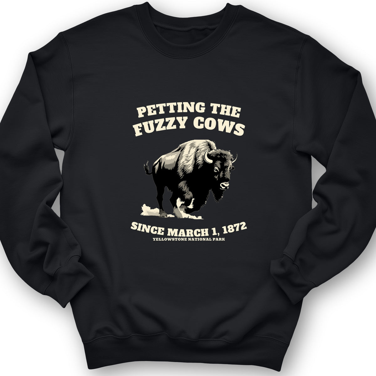 Petting The Fuzzy Cows Crewneck