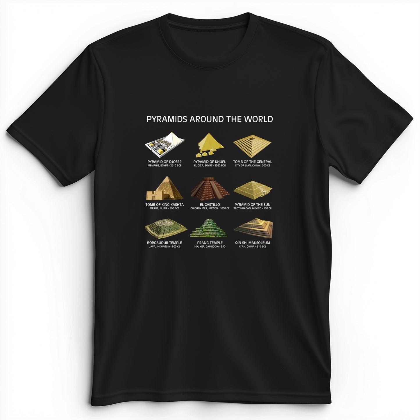 Pyramids Of The World Premium Tee