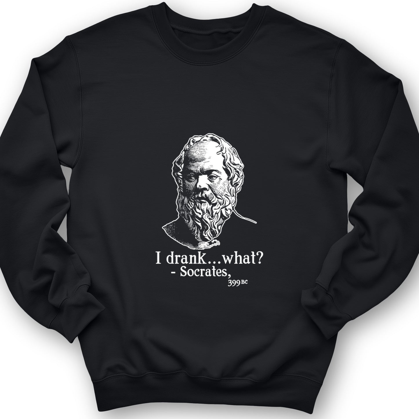 Socrates I Drank What Crewneck
