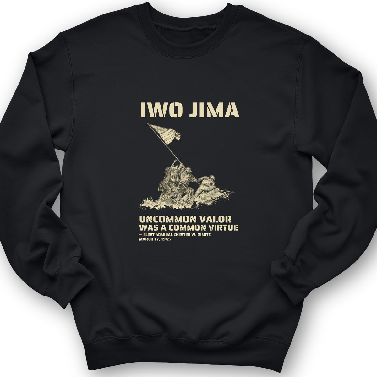 Uncommon Valor Iwo Jima Crewneck