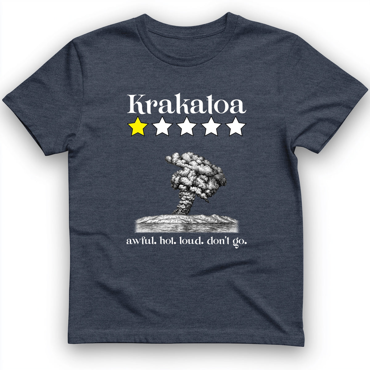 Krakatoa 1 Star T-Shirt