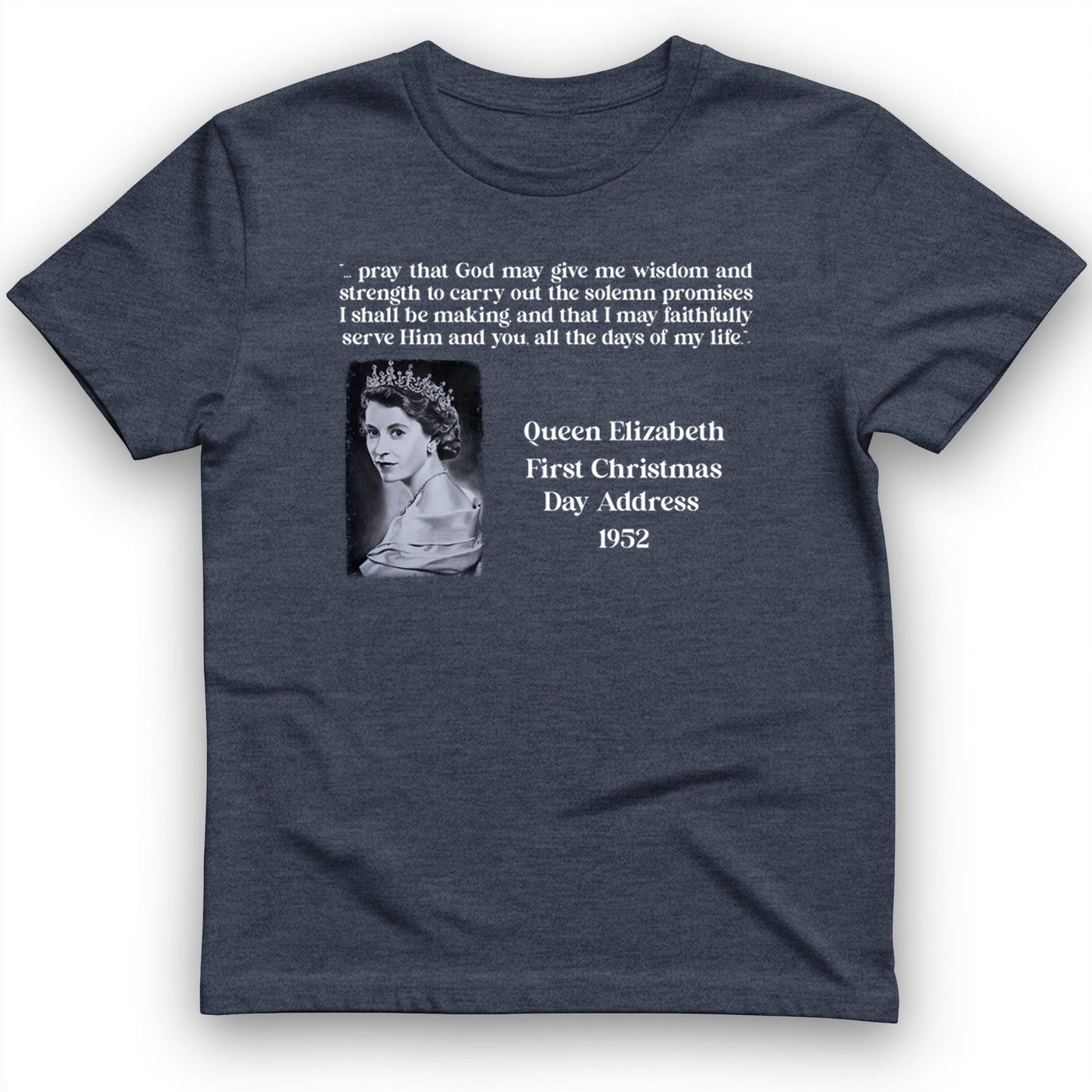 Queen Elizabeth II Xmas Address T-Shirt