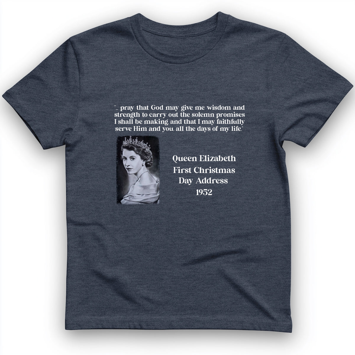 Queen Elizabeth II Xmas Address T-Shirt