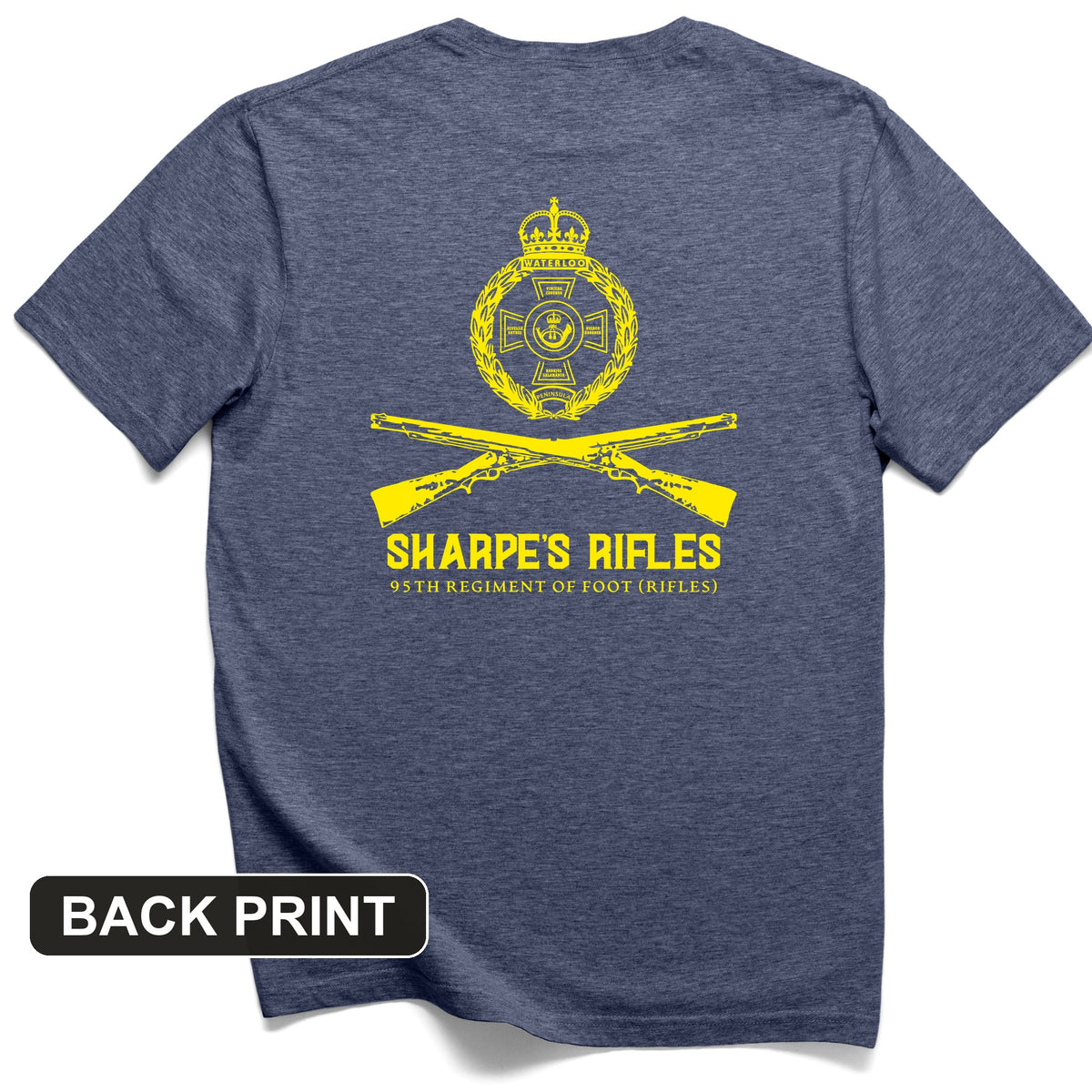 Sharpe's Rifles Back Print T-Shirt