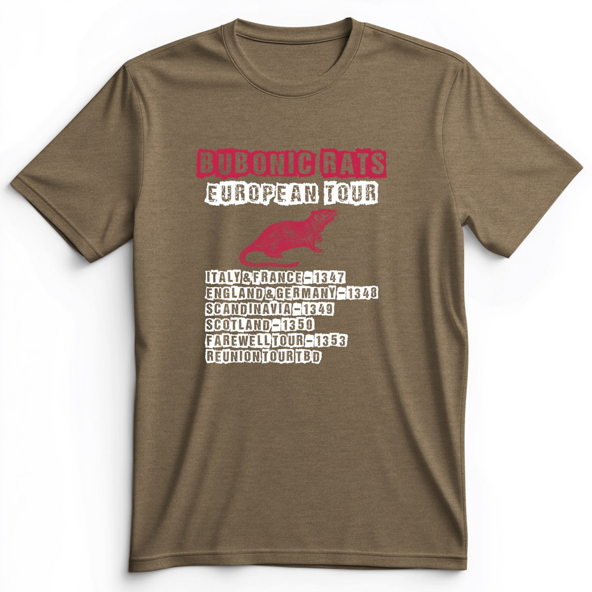 Bubonic Rats World Tour Premium Tee