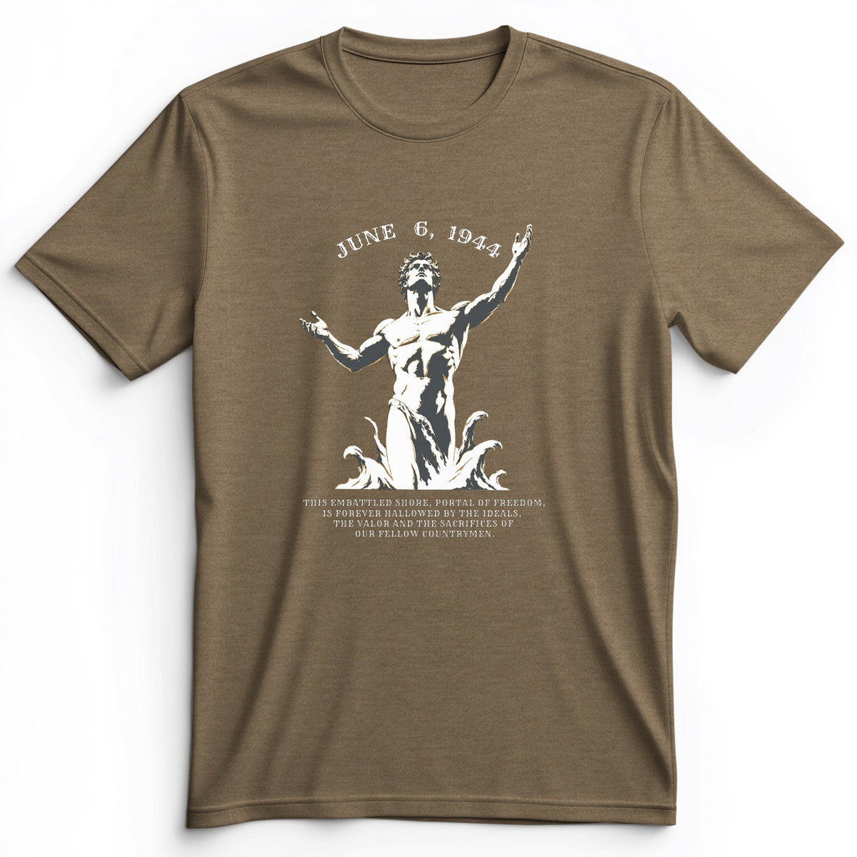 Dday Statue Premium Tee