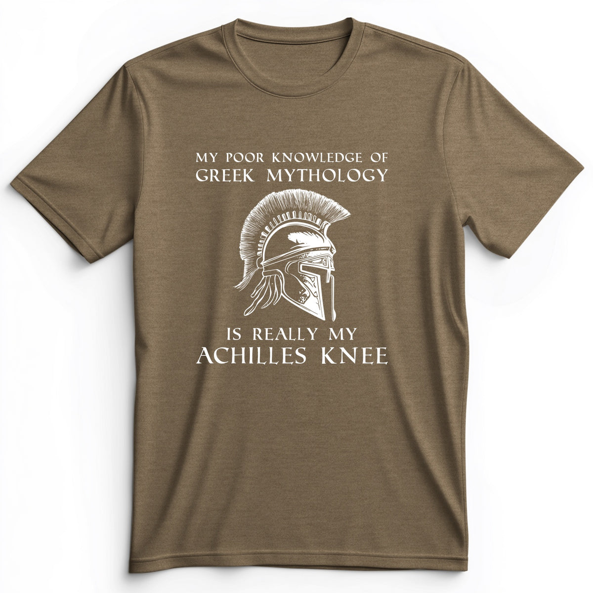 Greek Mythology Achilles Knee Premium Tee