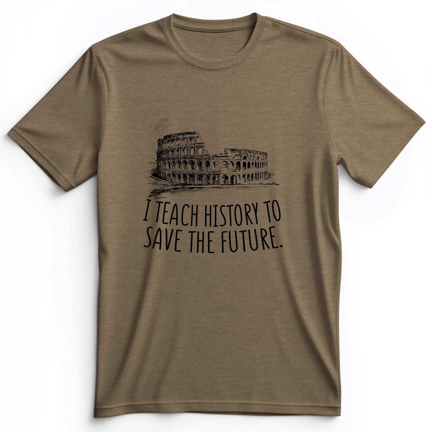 I Teach History To Save The Future Premium Tee