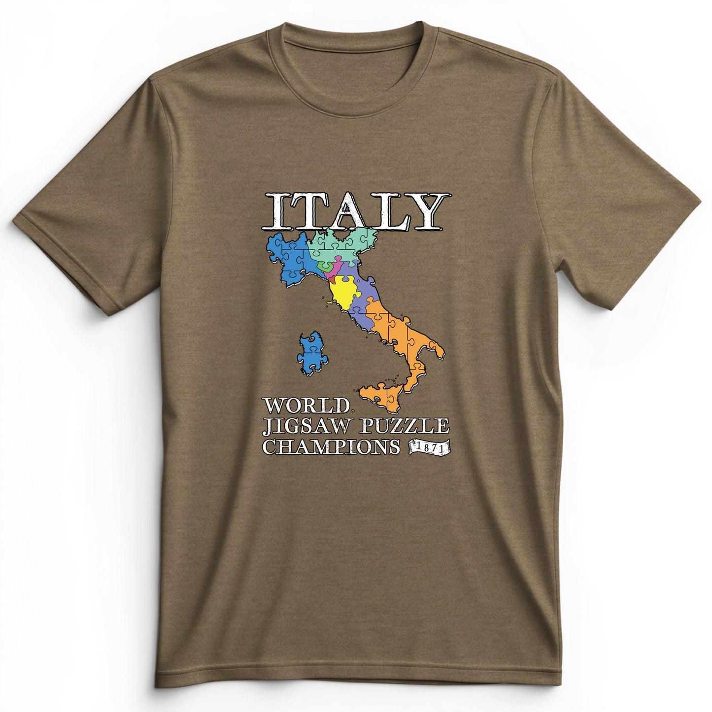 Italy Jigsaw Puzzle Premium Tee