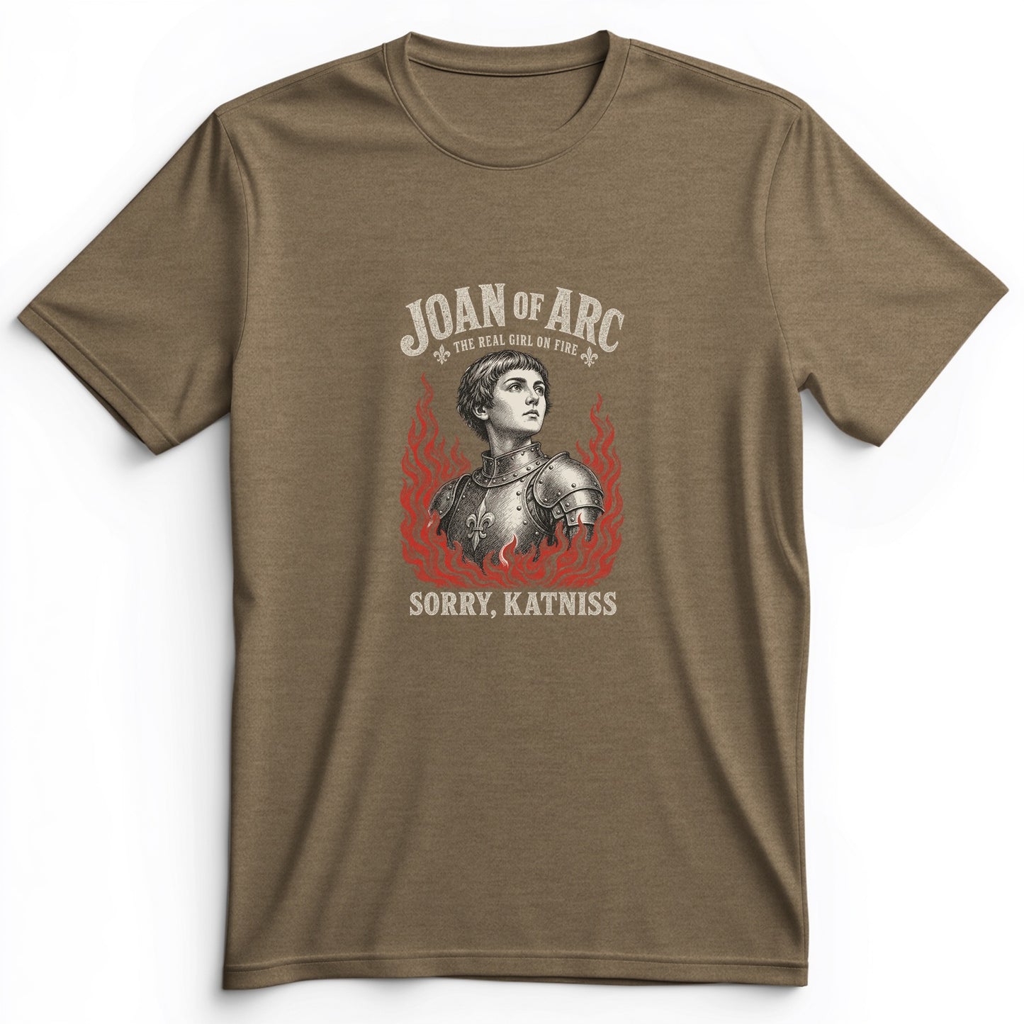 Joan of Arc Girl on Fire Premium Tee