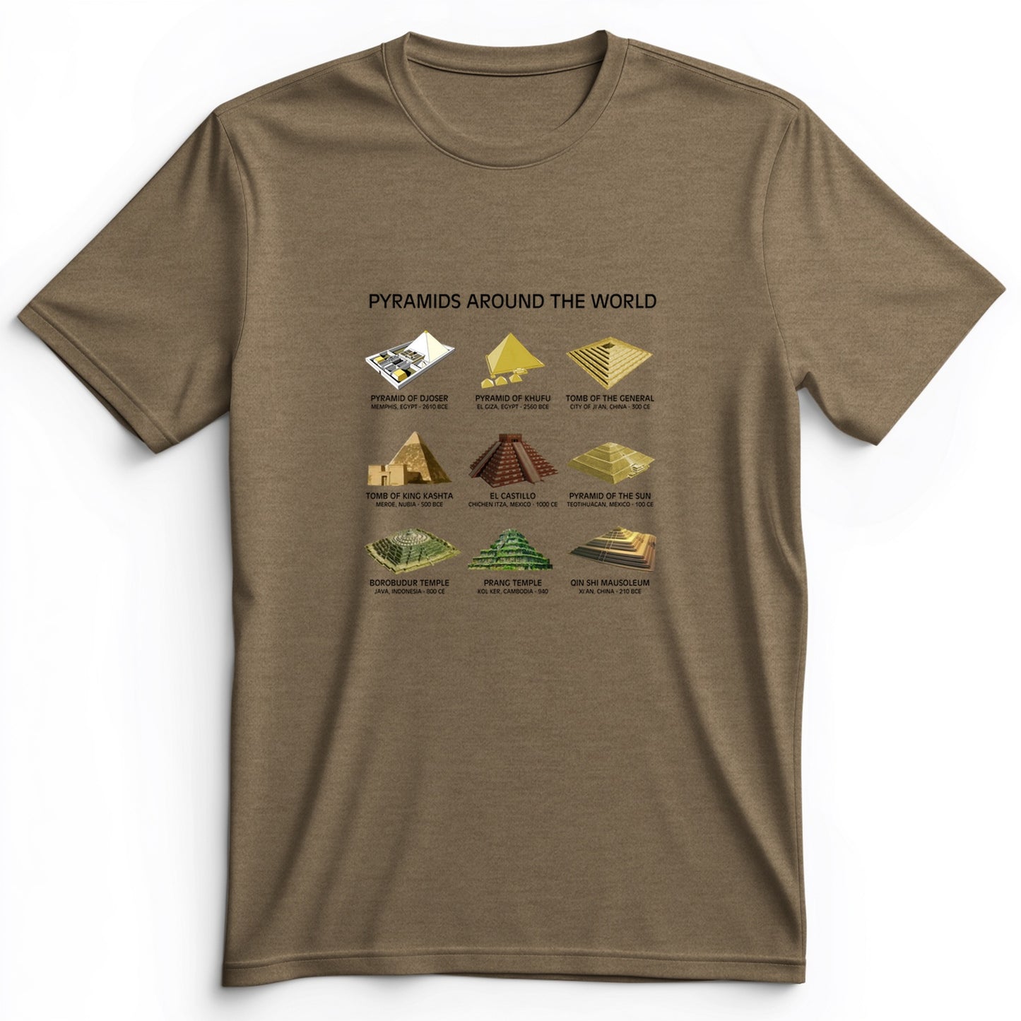 Pyramids Of The World Premium Tee
