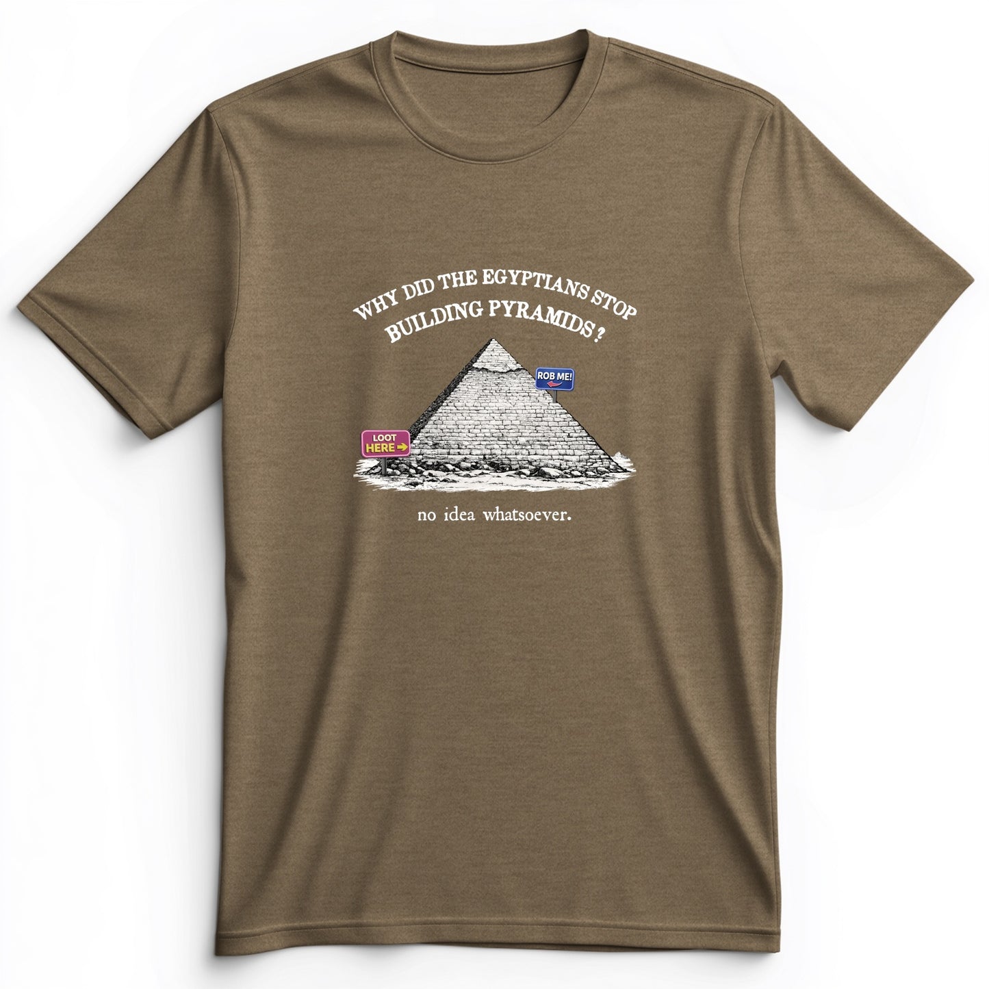 Stop Building Pyramids Premium Tee
