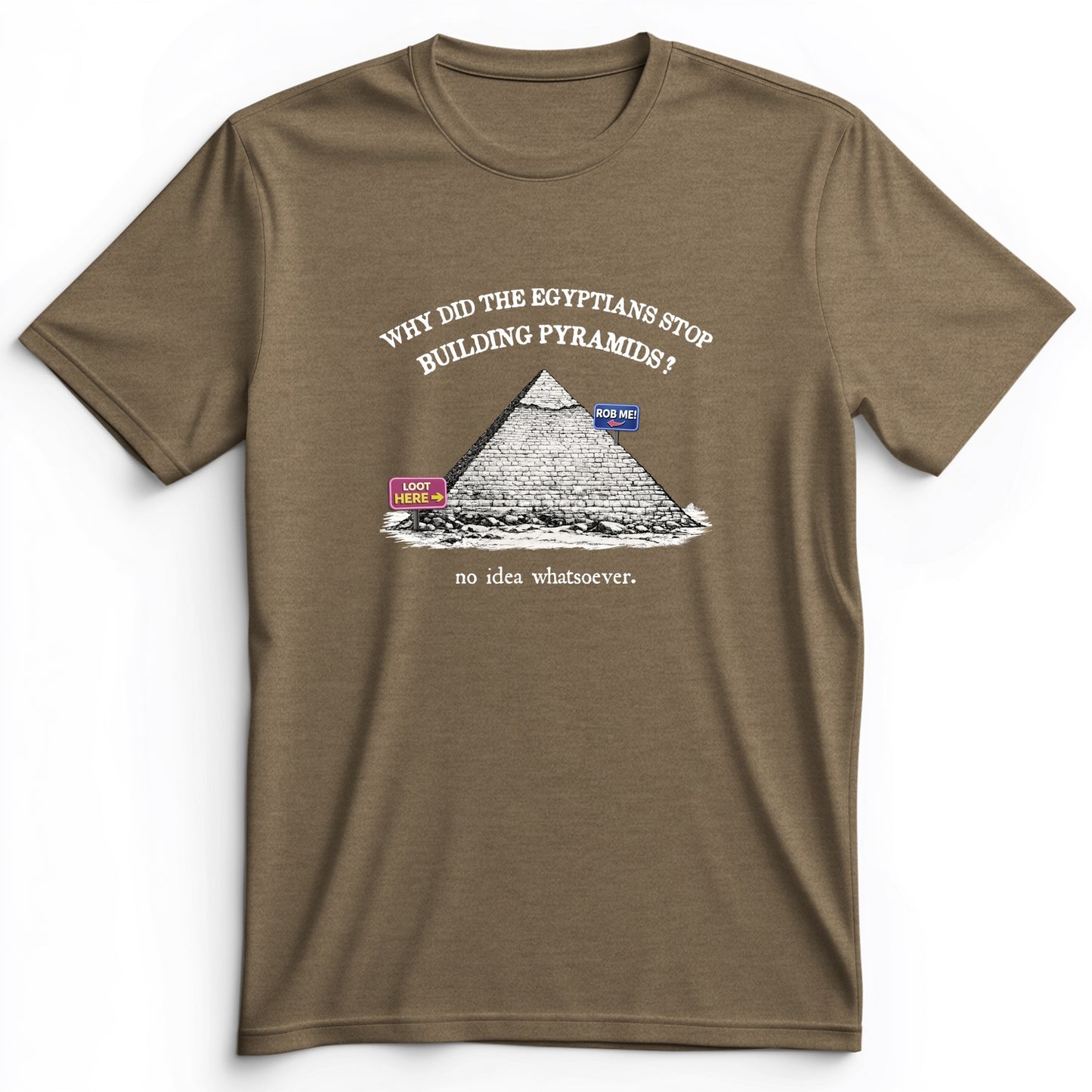 Stop Building Pyramids Premium Tee