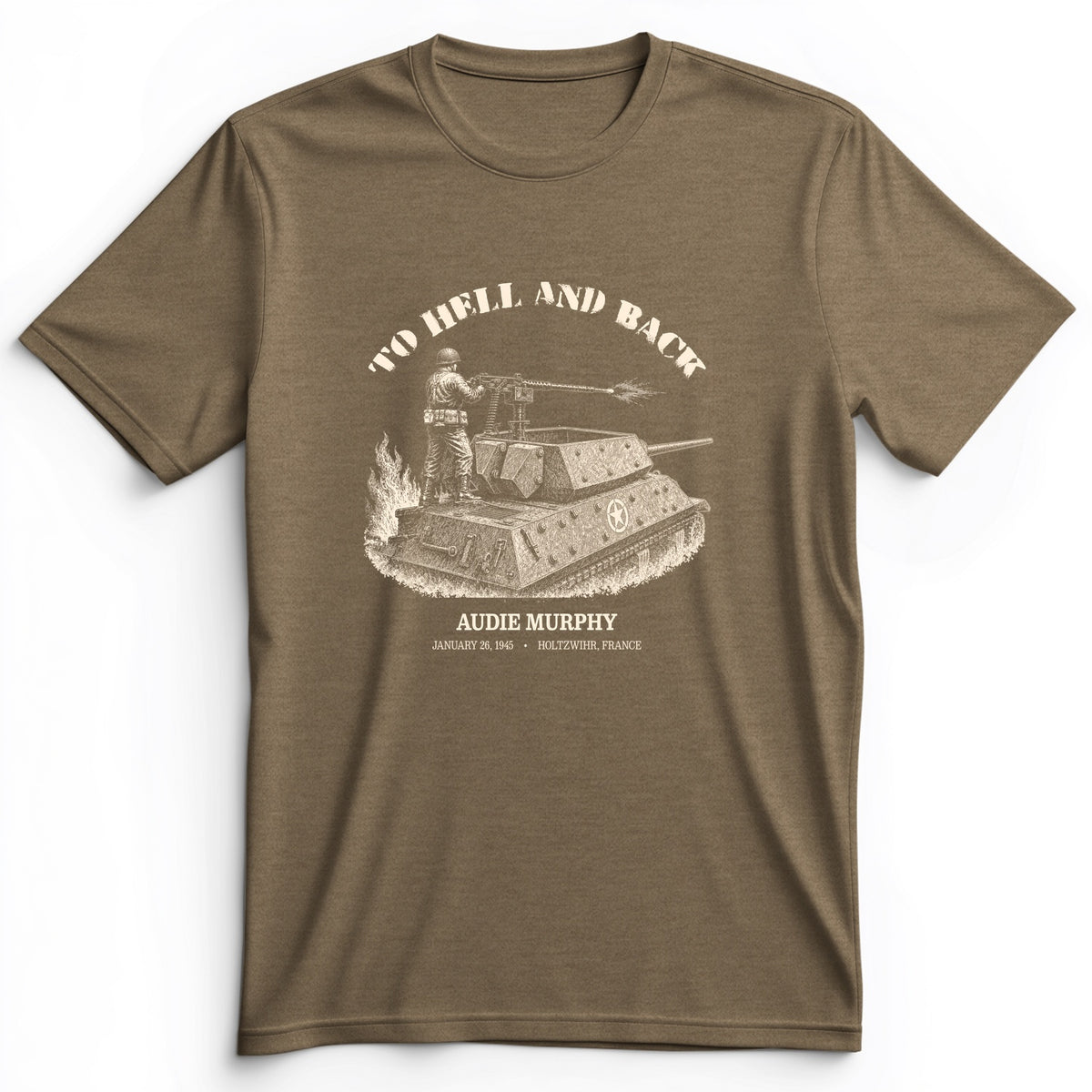To Hell And Back - Audie Murphy Premium Tee