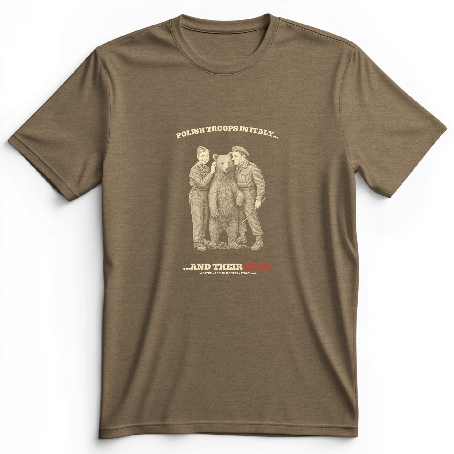 Wojtek Polish Troops Italy Premium Tee