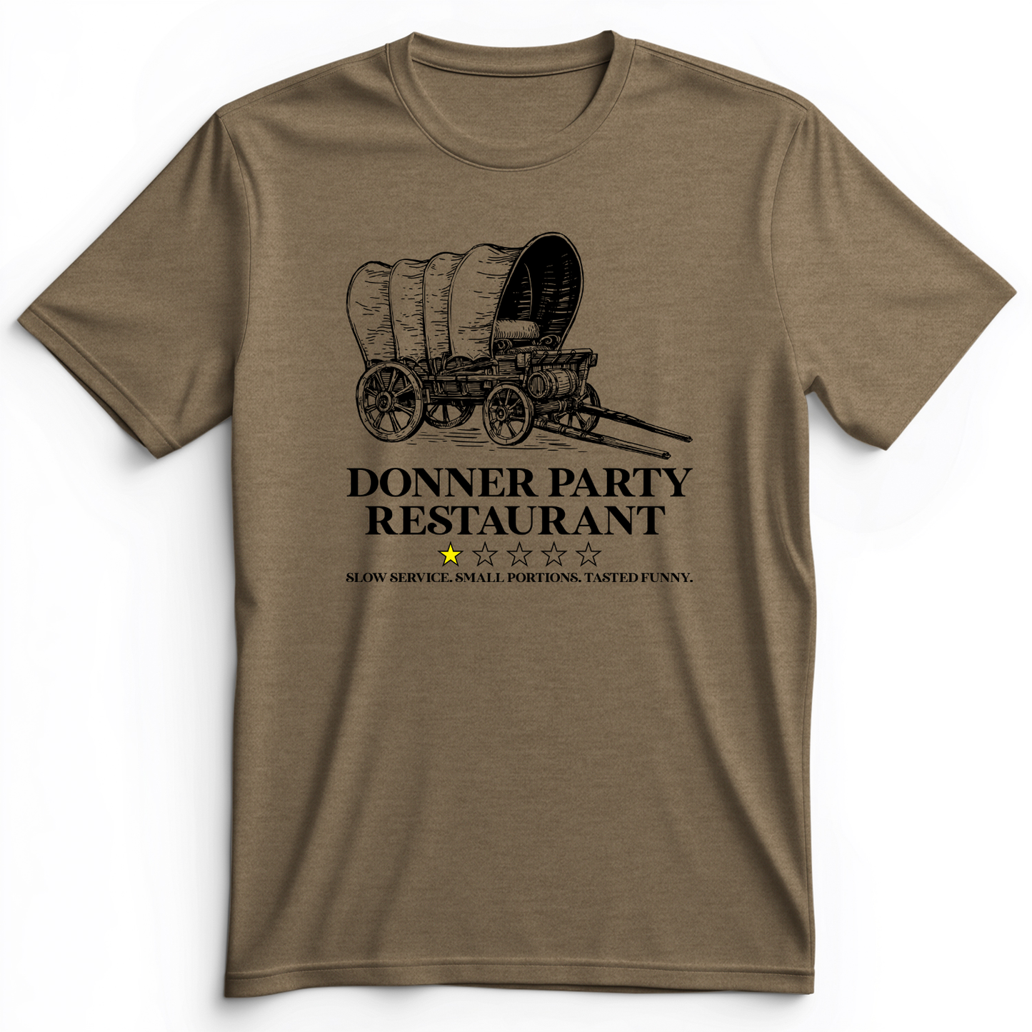 Donner Party Restaurant Review Premium Tee