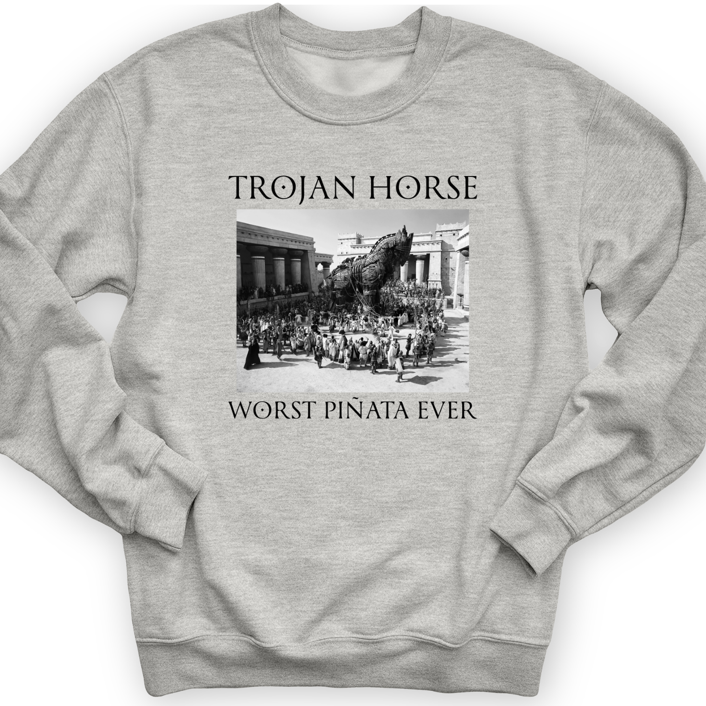 Trojan Horse Pinata Crewneck