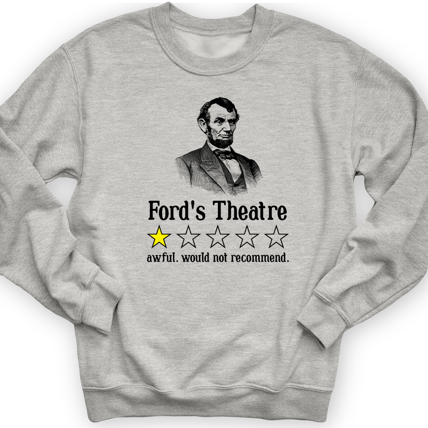 Lincoln One Star Review Crewneck