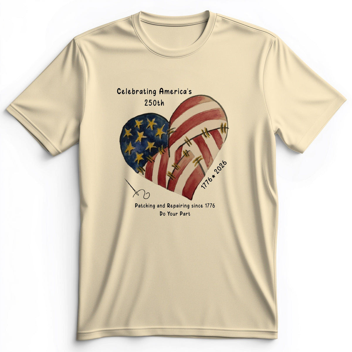 250th Heart Premium Tee