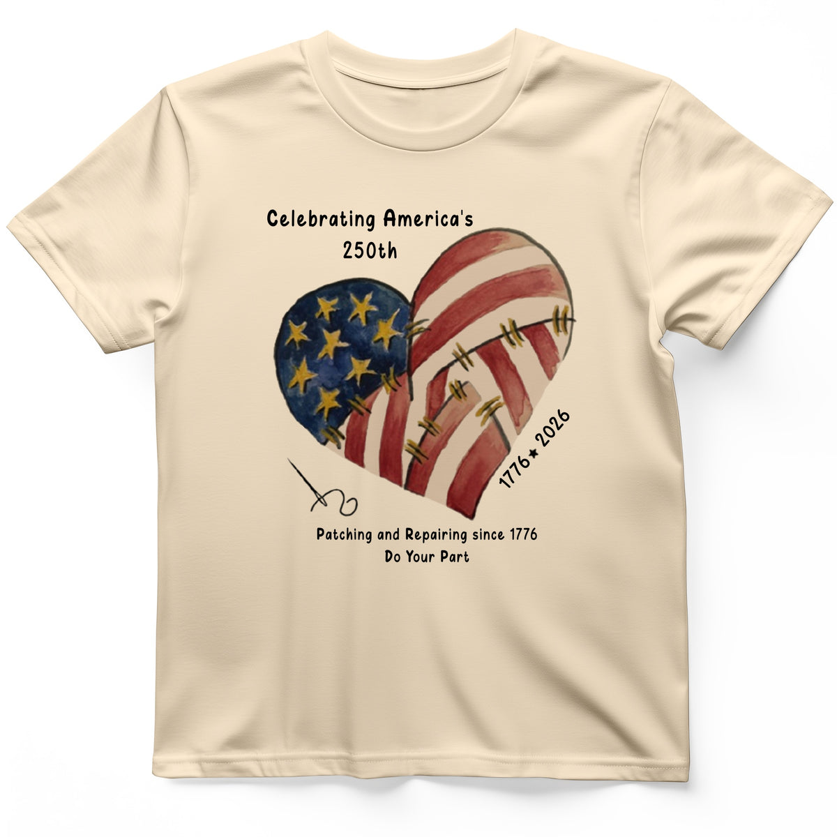 250th Heart T-Shirt