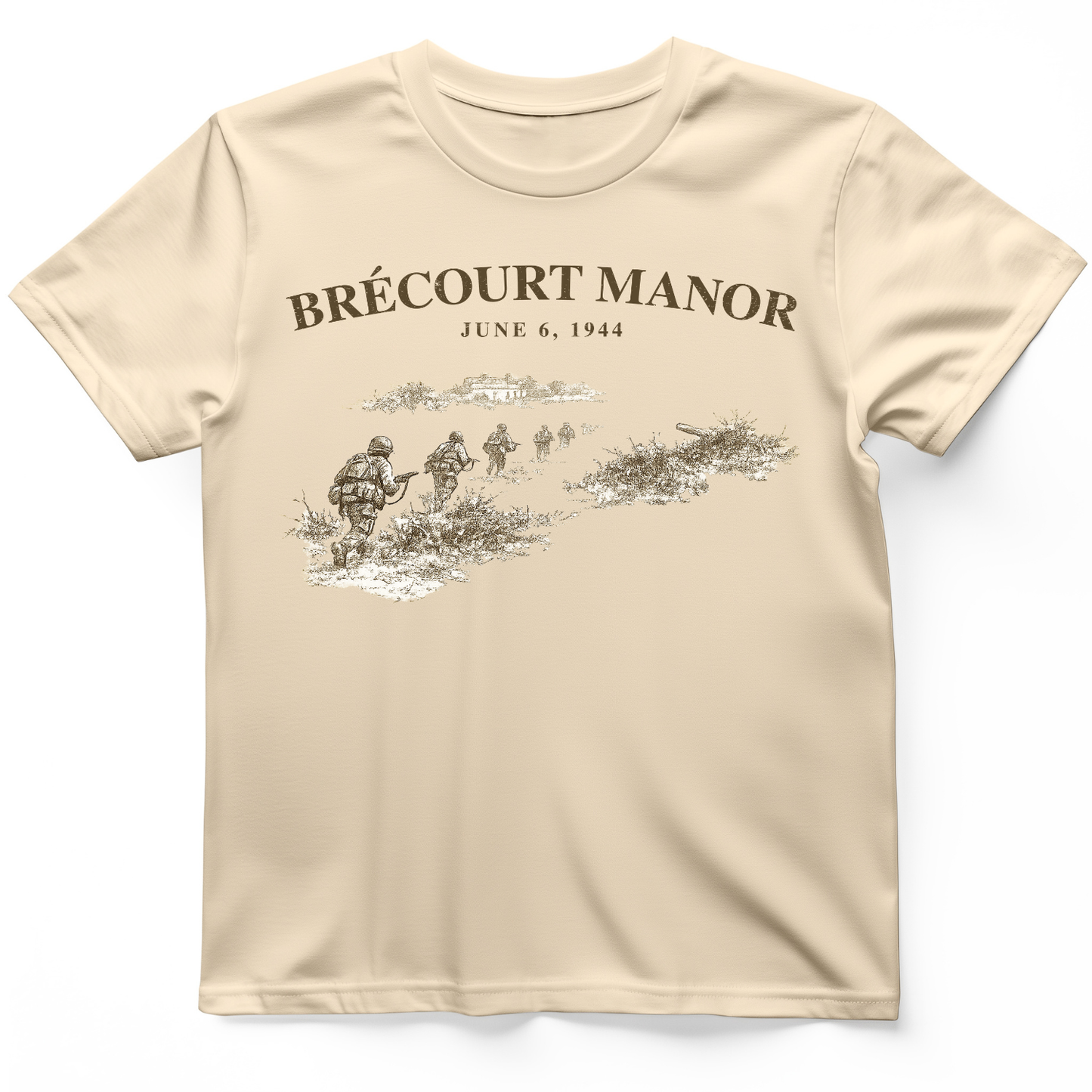 Brecourt Manor T-Shirt Natural / S