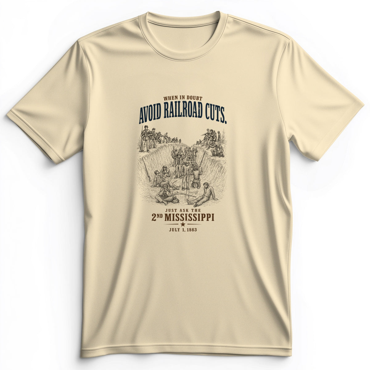 Avoid Railroad Cuts Premium Tee