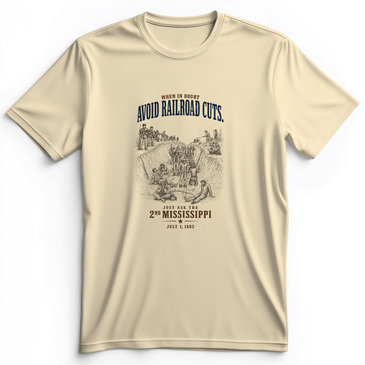 Avoid Railroad Cuts Premium Tee