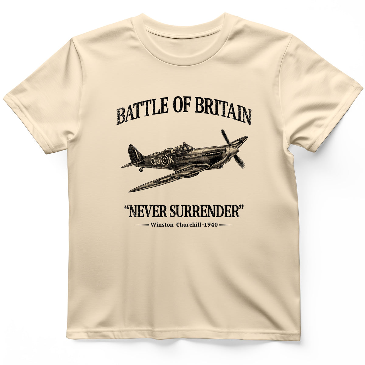 Battle of Britain Never Surrender T-Shirt