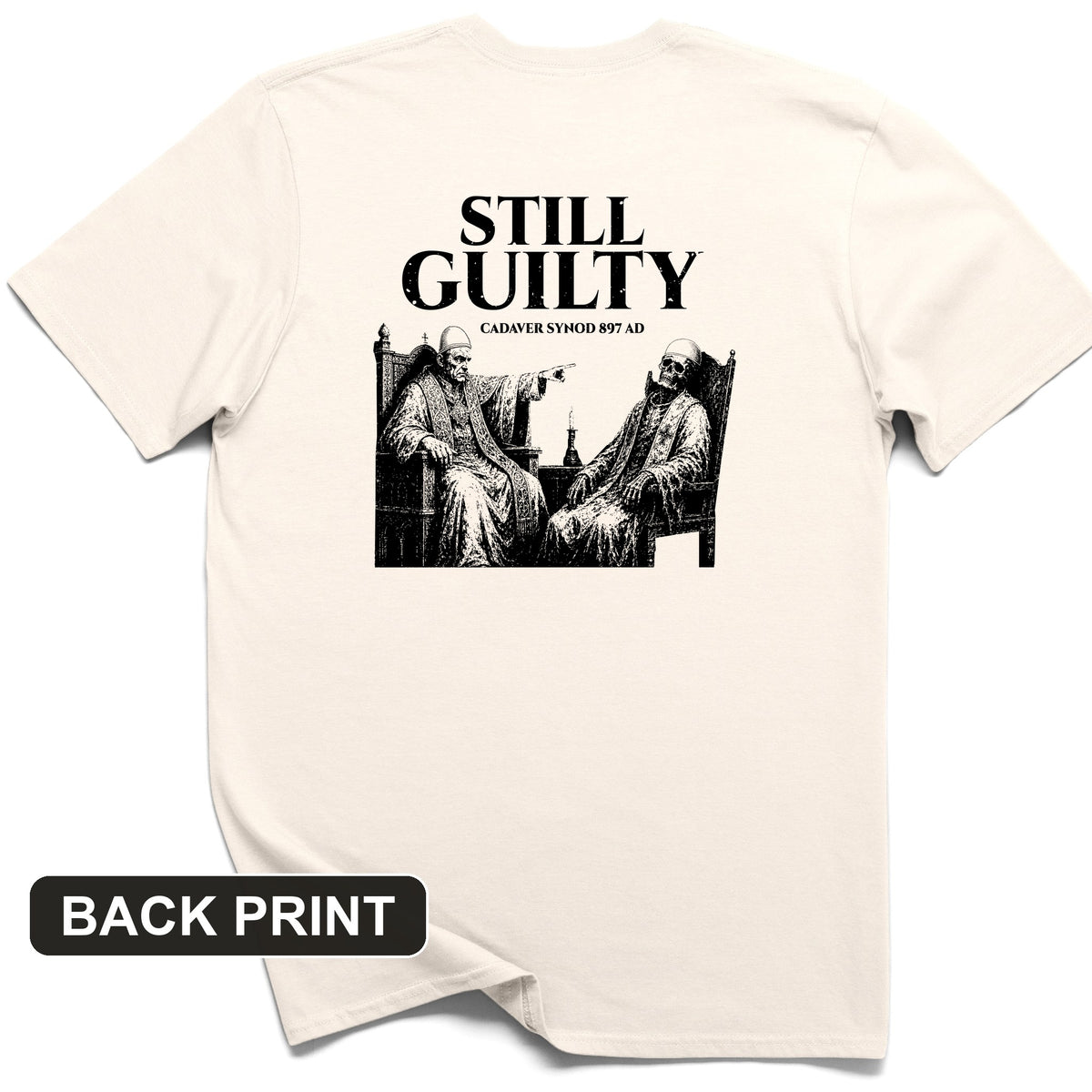 Cadaver Synod Back Print T-Shirt