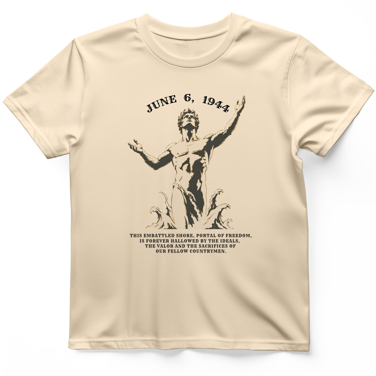 Dday Statue T-Shirt
