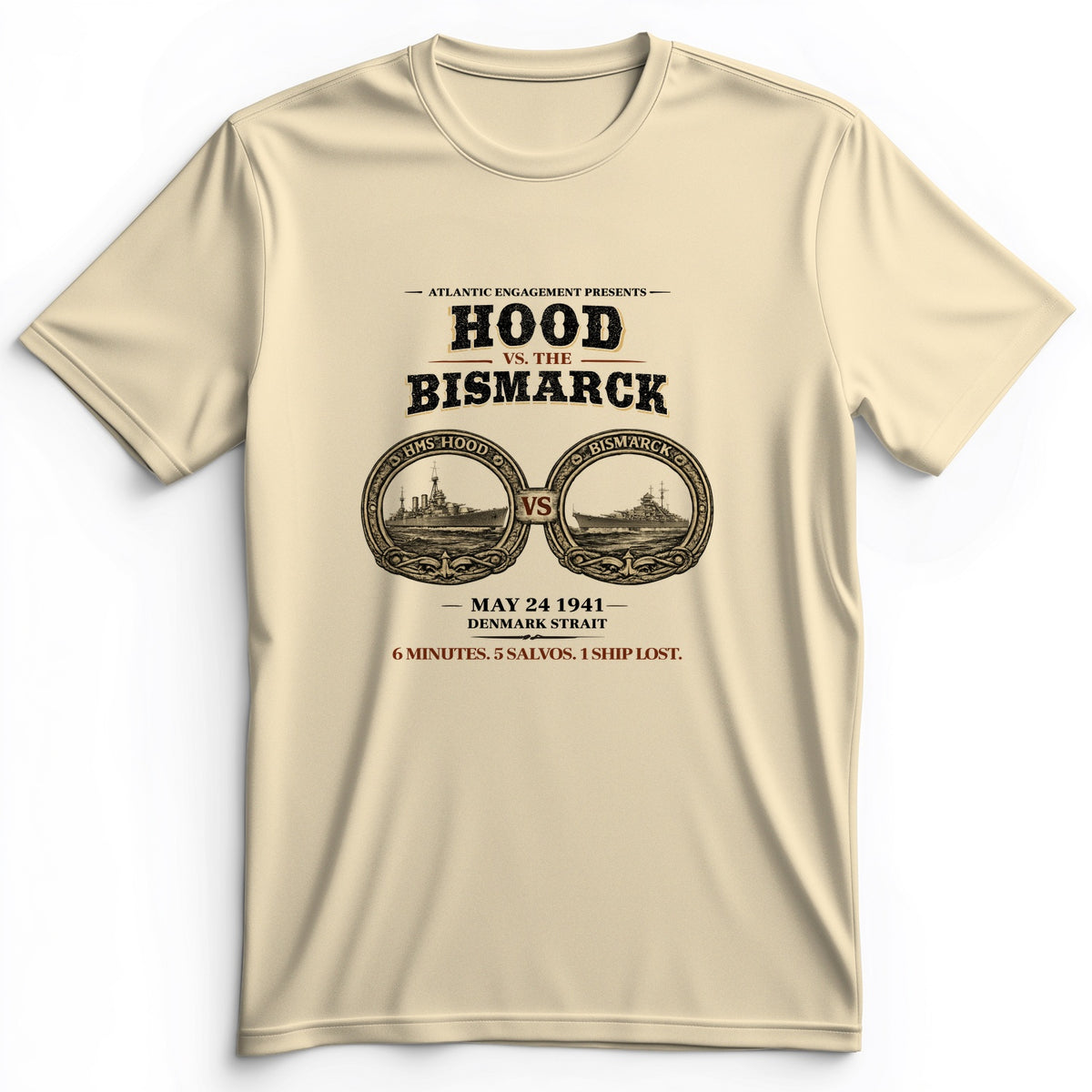 Hood vs Bismarck Premium Tee