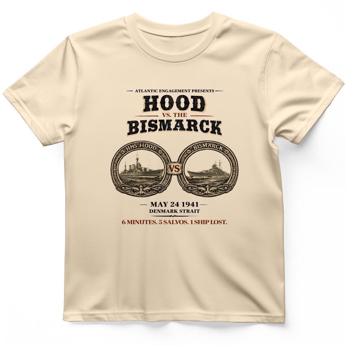 Hood vs Bismarck T-Shirt