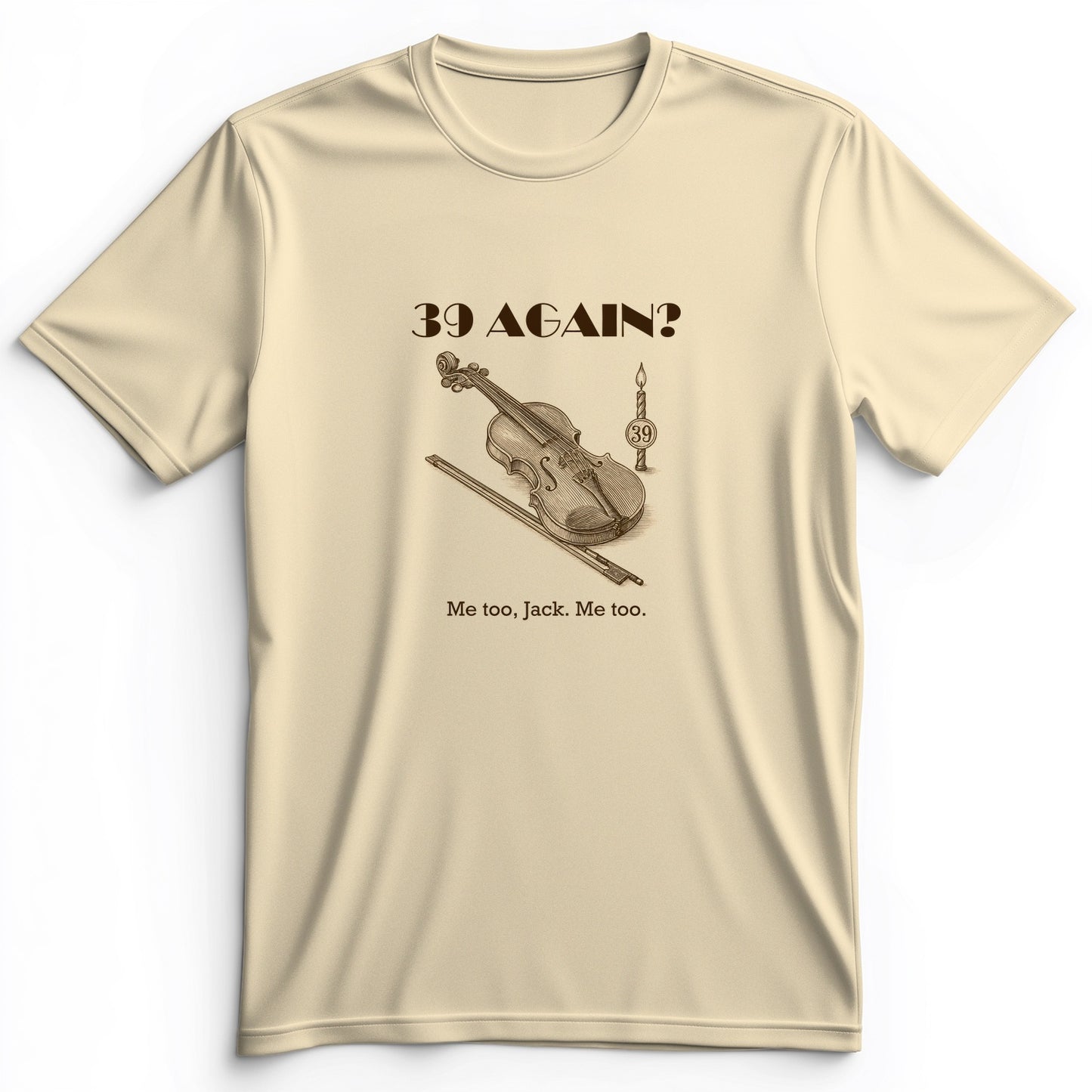 Jack Benny 39 Again Premium Tee