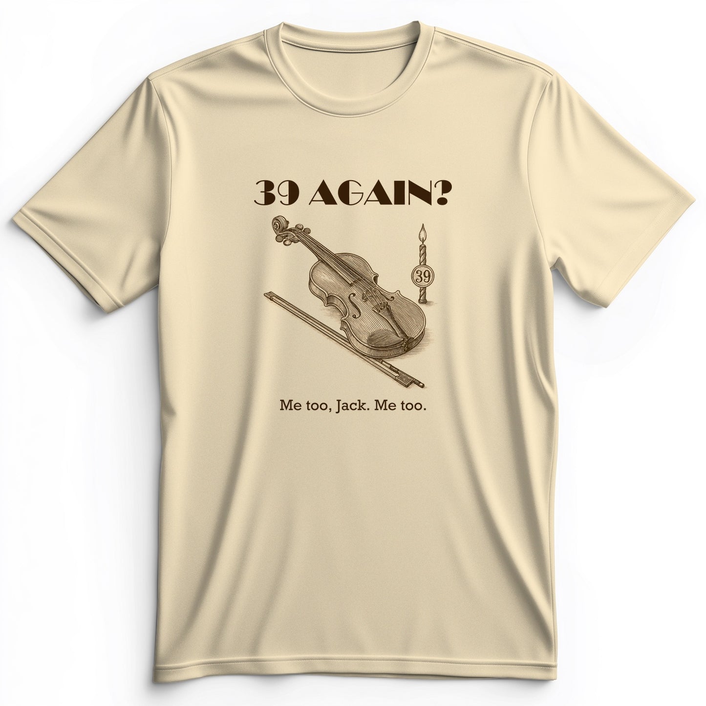Jack Benny 39 Again Premium Tee