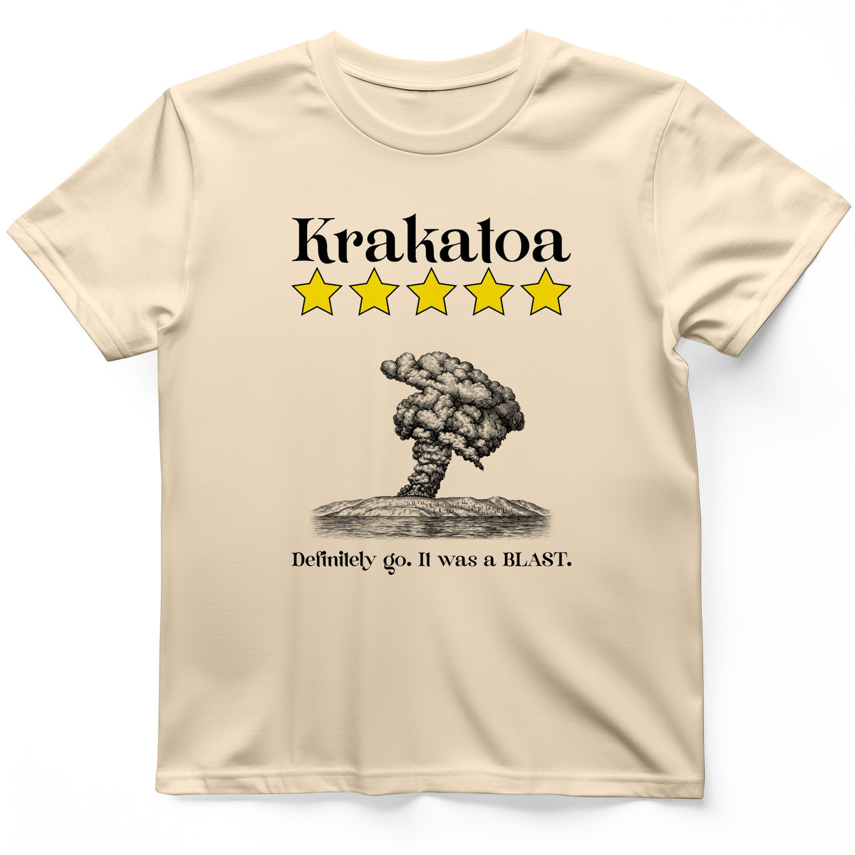 Krakatoa 5 Star T-Shirt