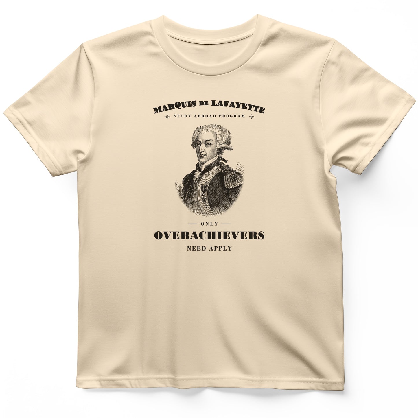 Marquis de Lafayette Study Abroad Program T-Shirt