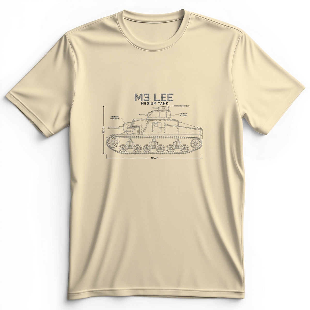 M3 Lee Blueprint Premium Tee