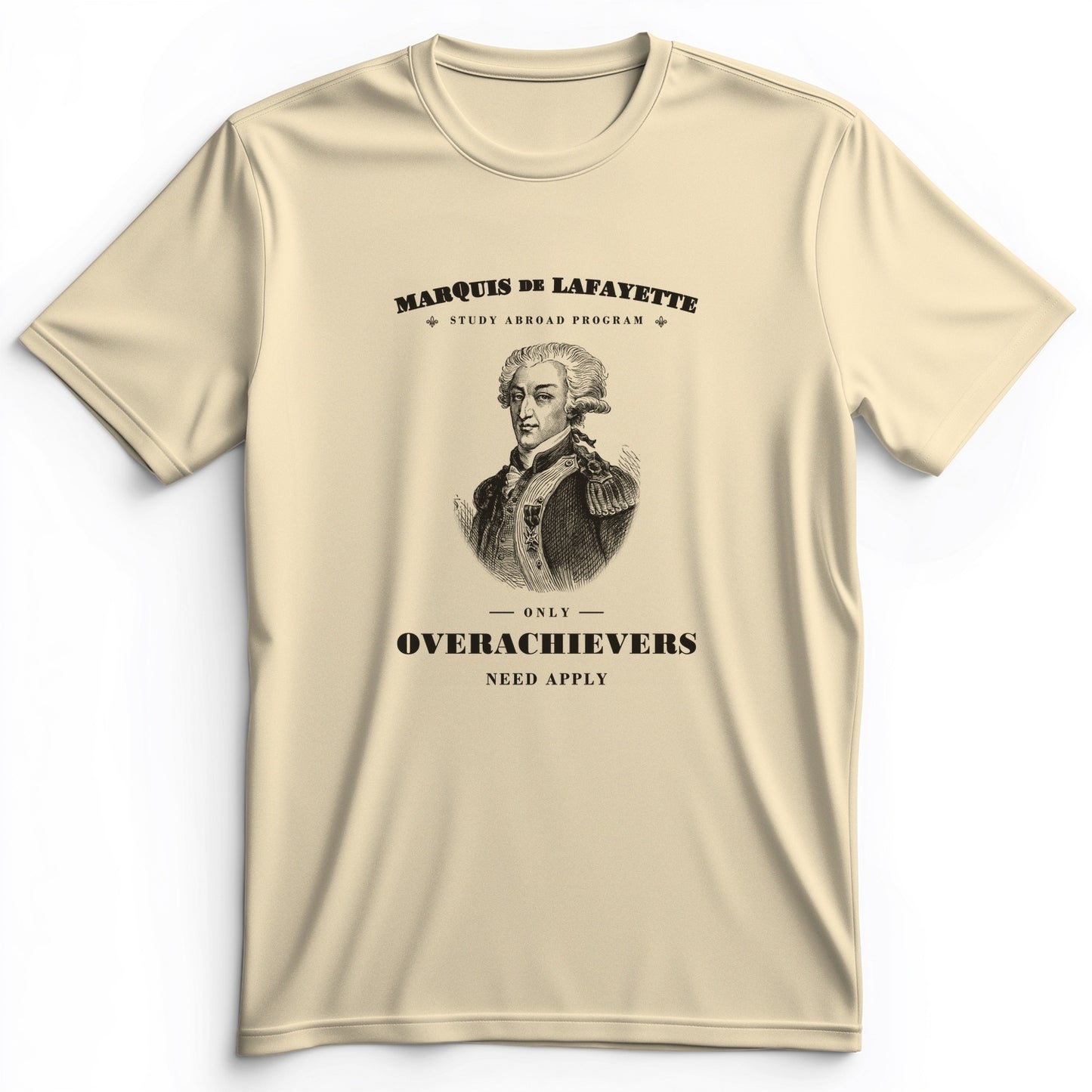 Marquis de Lafayette Study Abroad Program Premium Tee