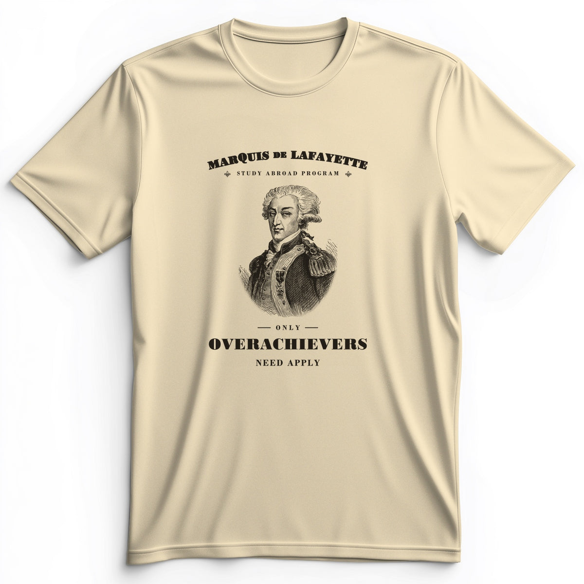 Marquis de Lafayette Study Abroad Program Premium Tee