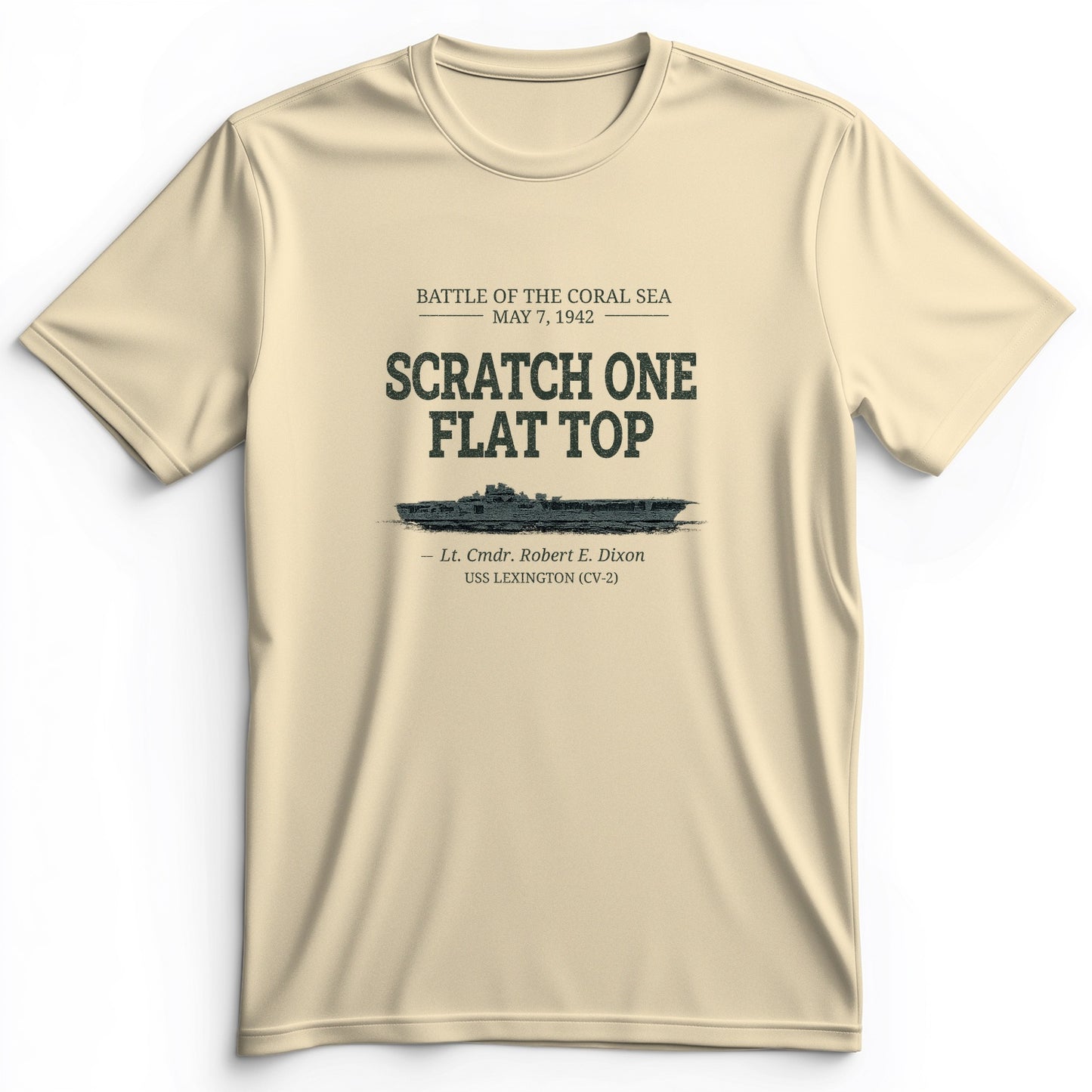 Scratch One Flat Top Premium Tee