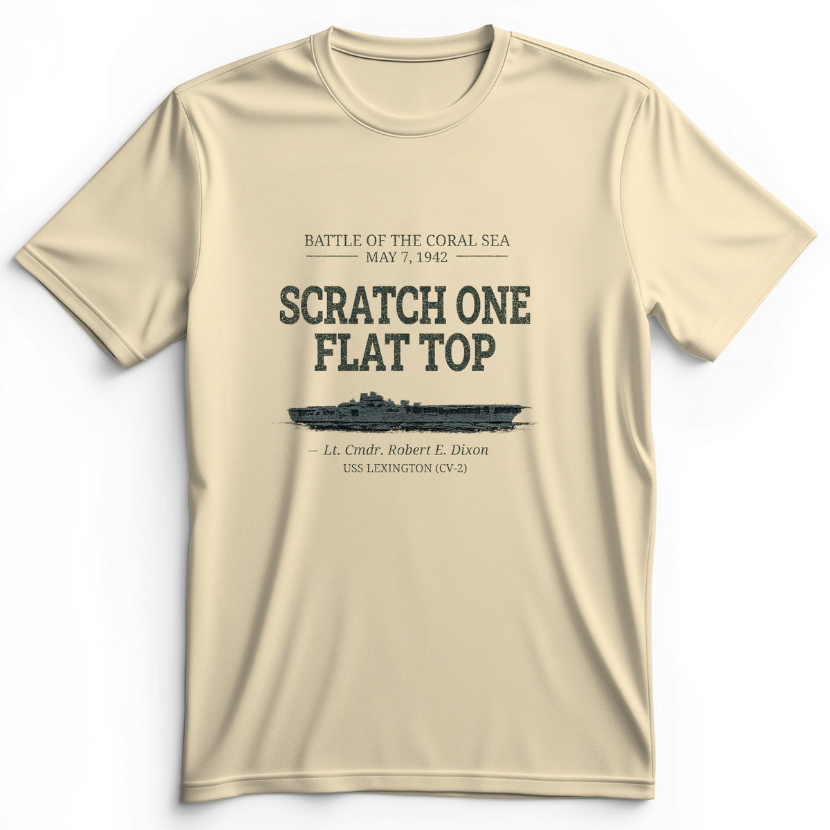 Scratch One Flat Top Premium Tee