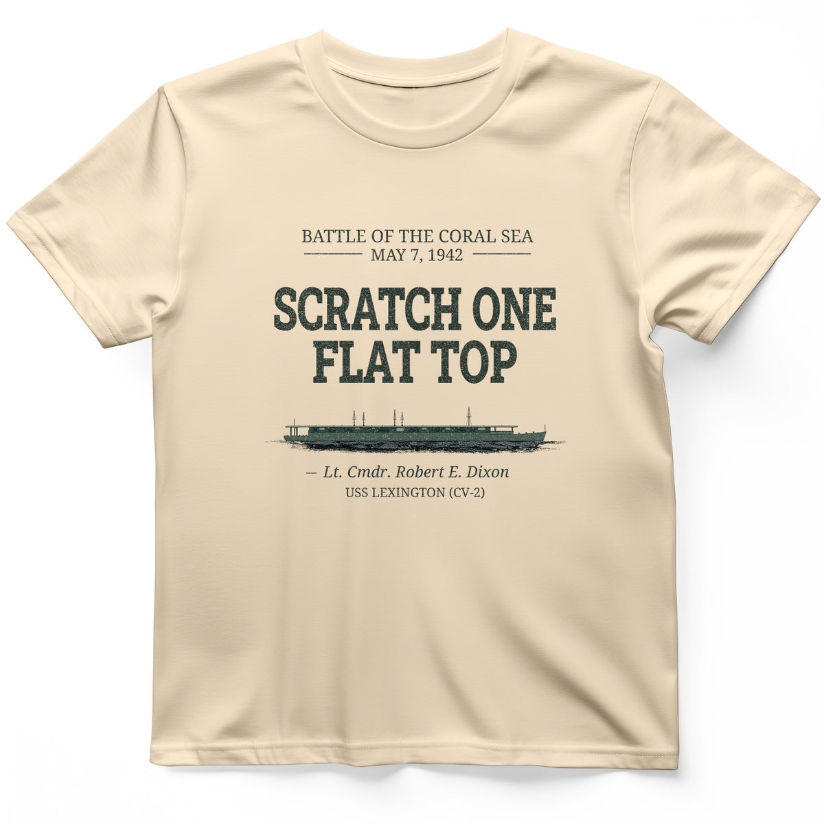 Scratch One Flat Top T-Shirt