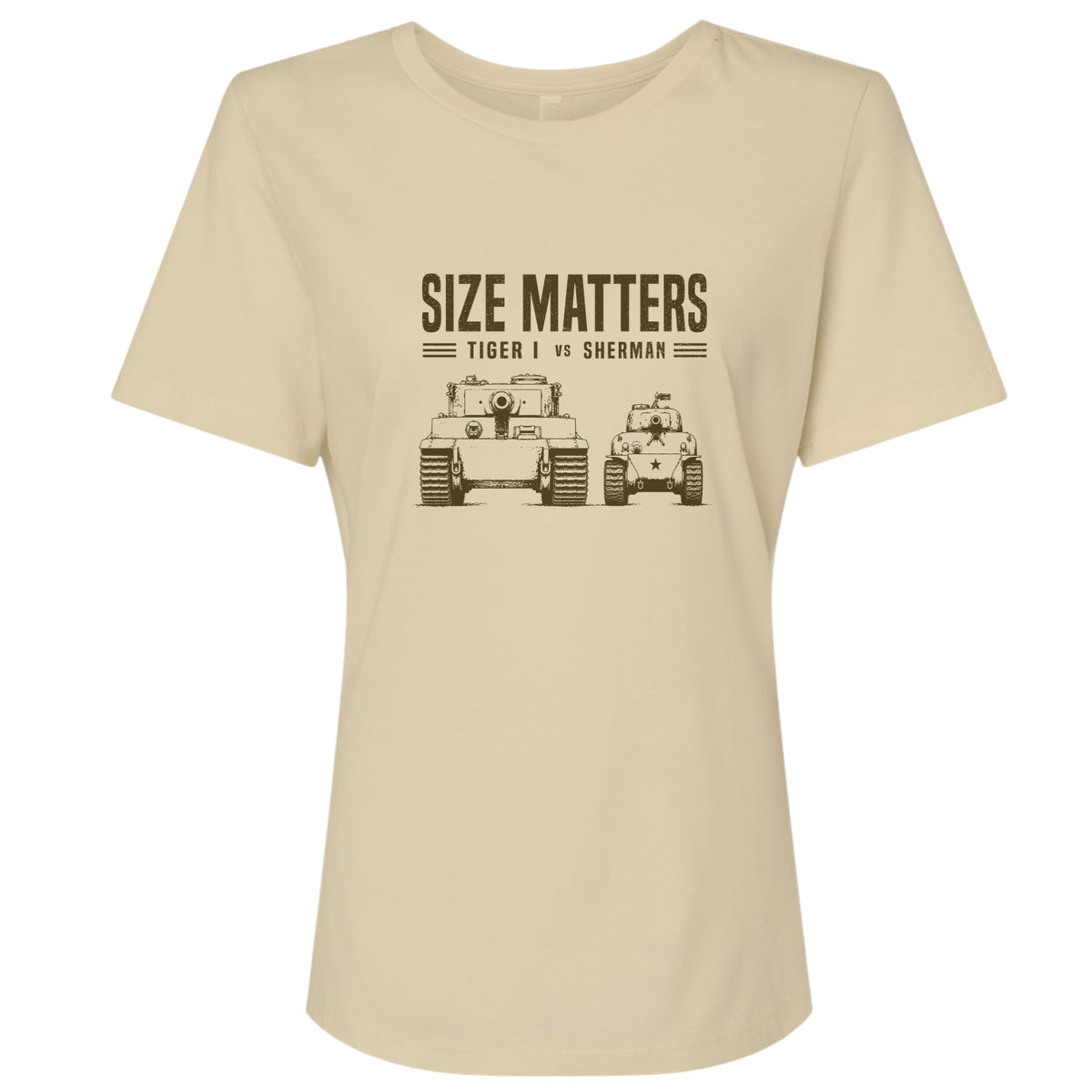 Tiger vs Sherman Women's T-Shirt