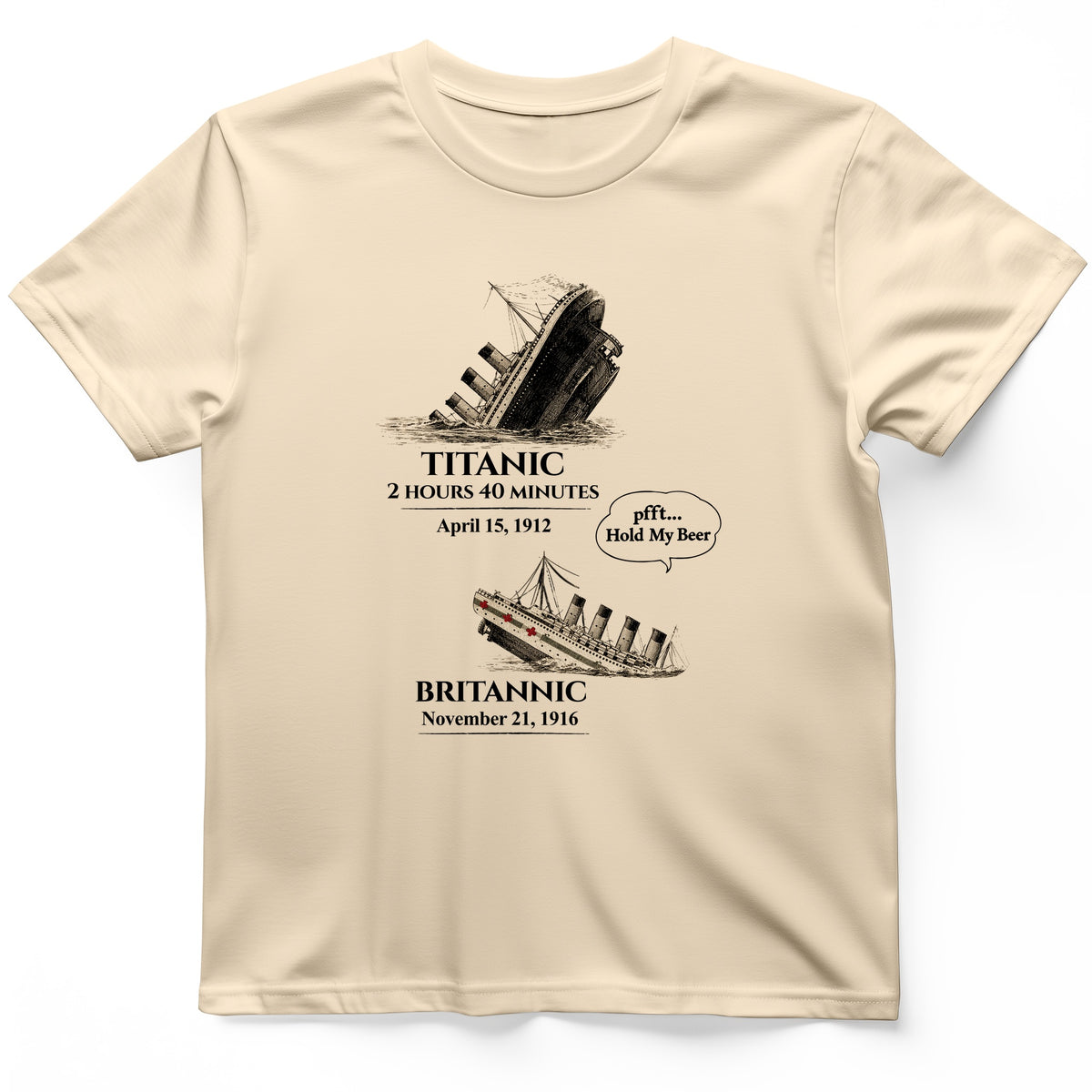 Titanic and Britannic T-Shirt