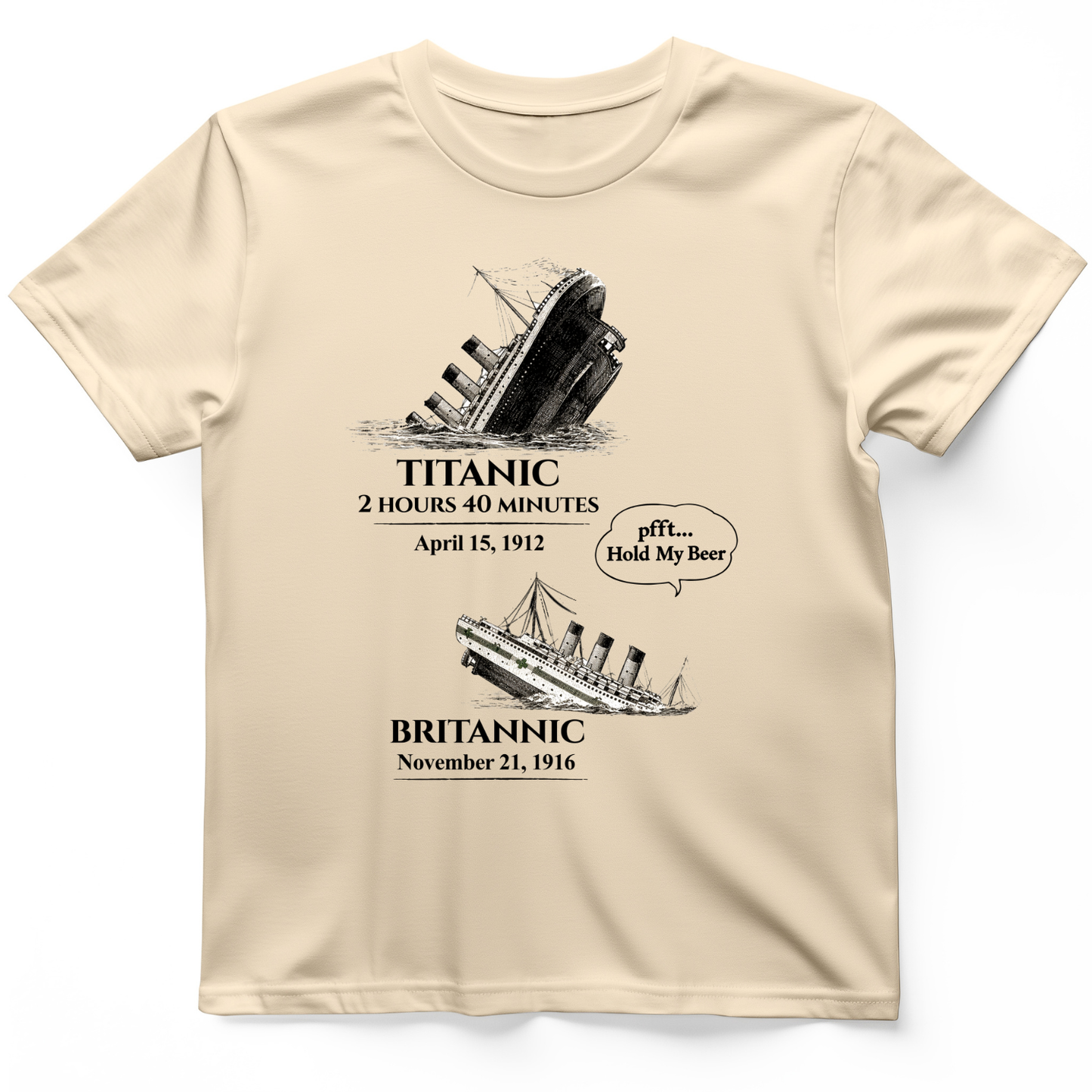 Titanic and Britannic T-Shirt