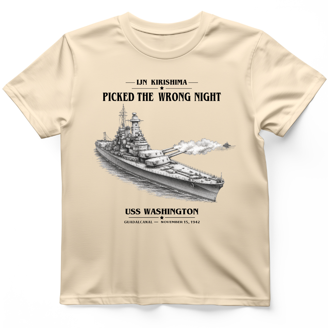 USS Washington at Guadalcanal T-Shirt