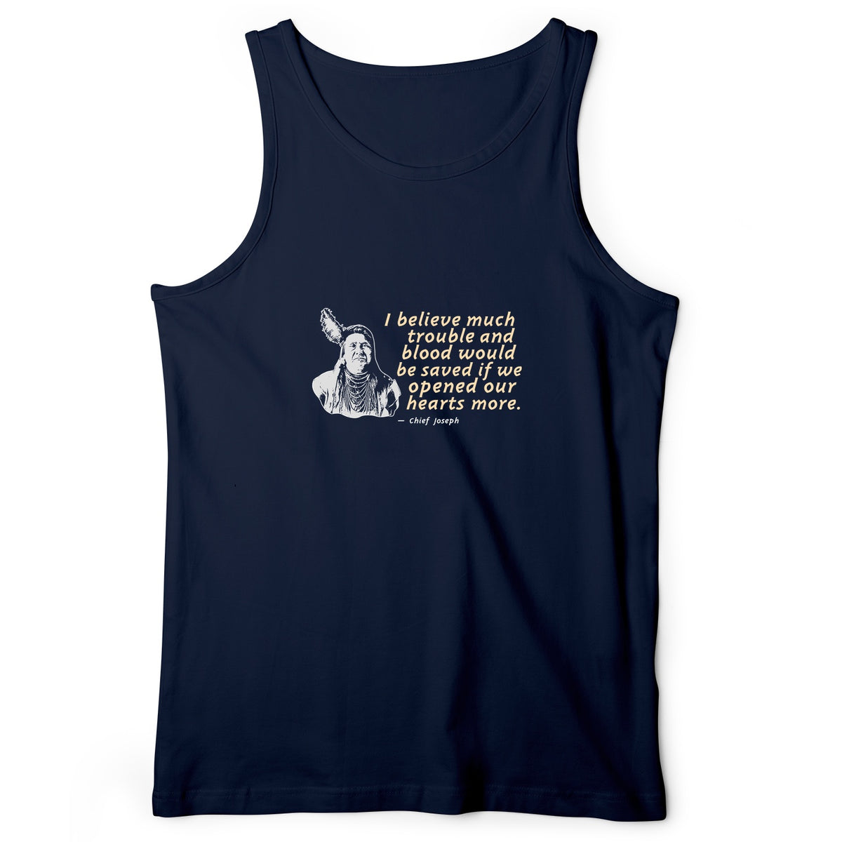Chief Joseph Open Hearts Tank Top