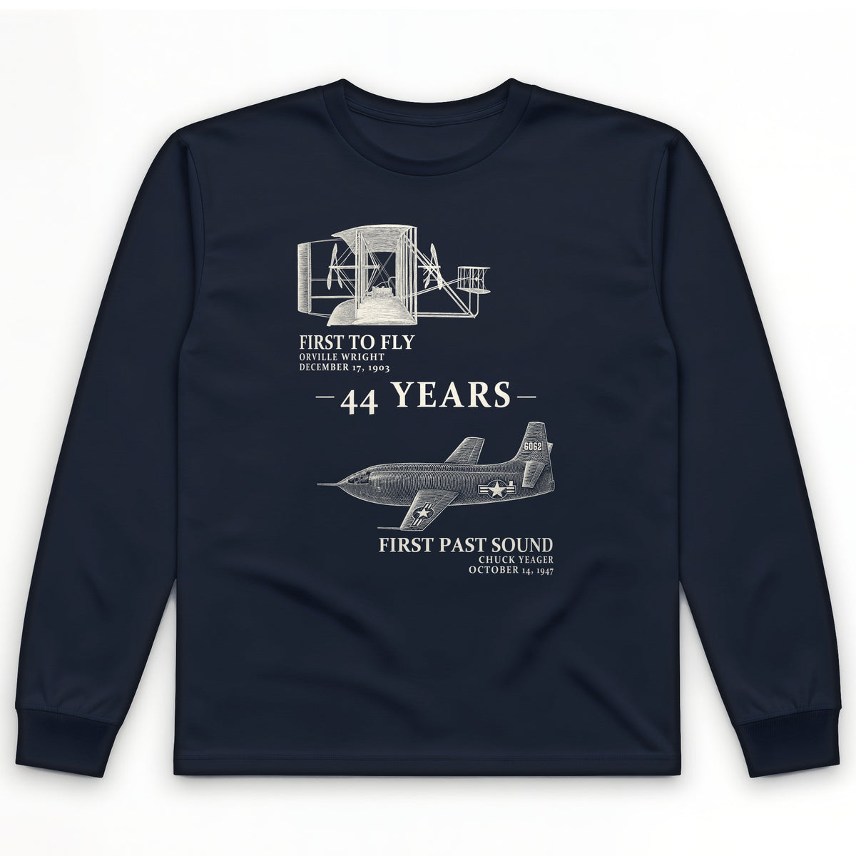 First To Fly - First Past Sound Long Sleeve T-Shirt