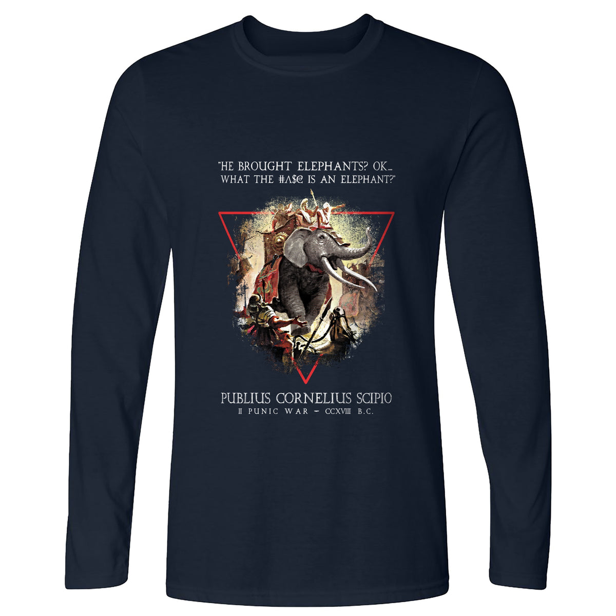 Hannibal Elephants Long Sleeve T-Shirt
