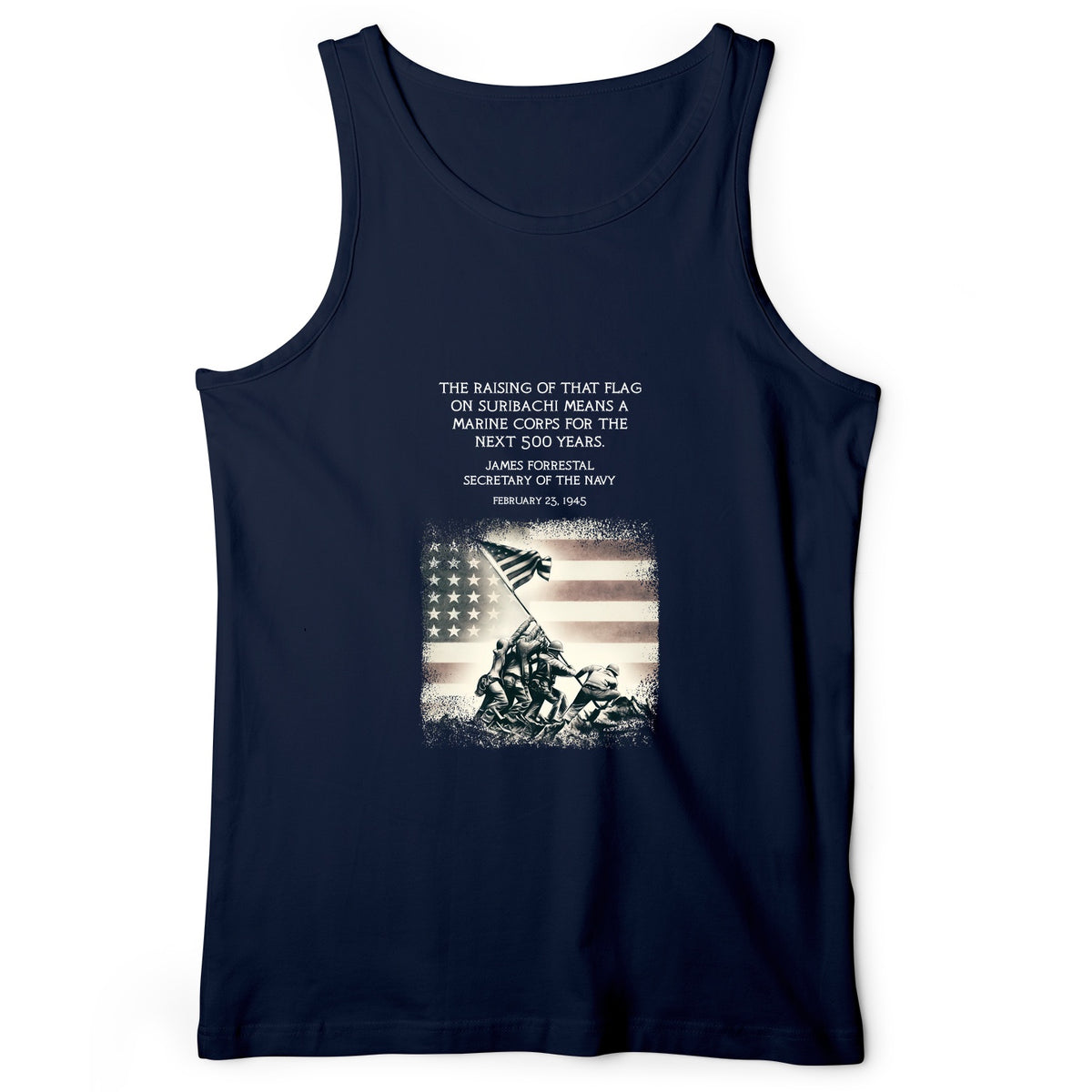 Iwo Jima Flag Tank Top